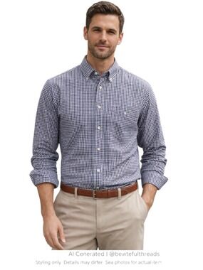 Tommy Bahama Geometric Print Cotton Button Down Shirt Relaxed Fit M